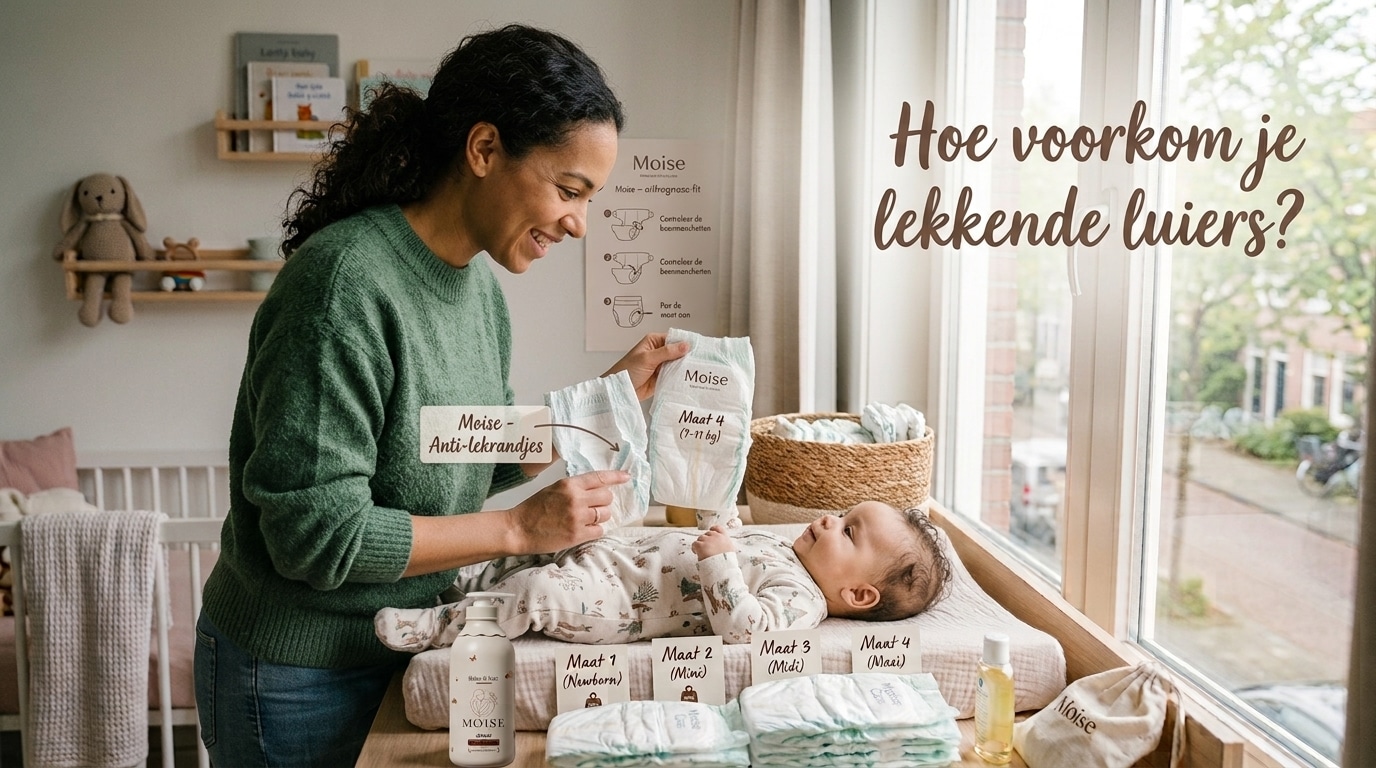 Hoe voorkom je lekkende luiers?